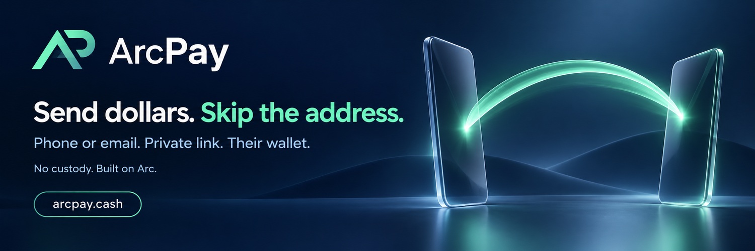 A mint payment ribbon flowing between two phones
